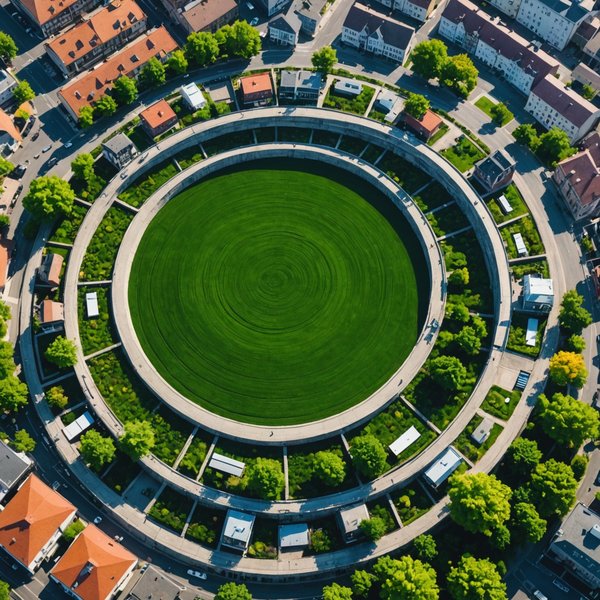Quelles sont les techniques pour promouvoir l'économie circulaire dans une petite ville ?