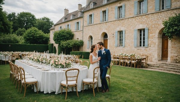 Les meilleurs lieux pour organiser votre mariage en france